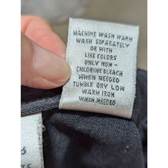 Studio Works Women's Gray Solid Mid-Rise Trousers Dress Pants Size 10P - Picture 6 of 6